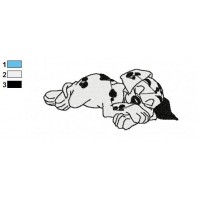 Dalmations Embroidery Design 3